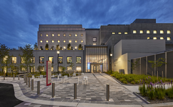 Walter Reed Exterior Nighttime